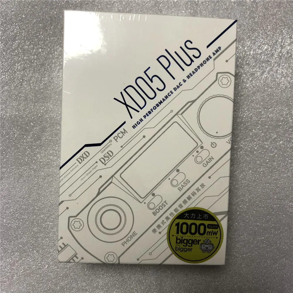 xDuoo XD 05 Plus Portable Desktop Headphone Amplifier 32bit 384kHZ DSD256 DAC Headphone Amplifier