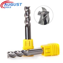 Autt – fraise en Aluminium HRC55, fraiseuse Cnc à 3 cannelures, traitement du cuivre et de l'aluminium, outils de coupe du carbure