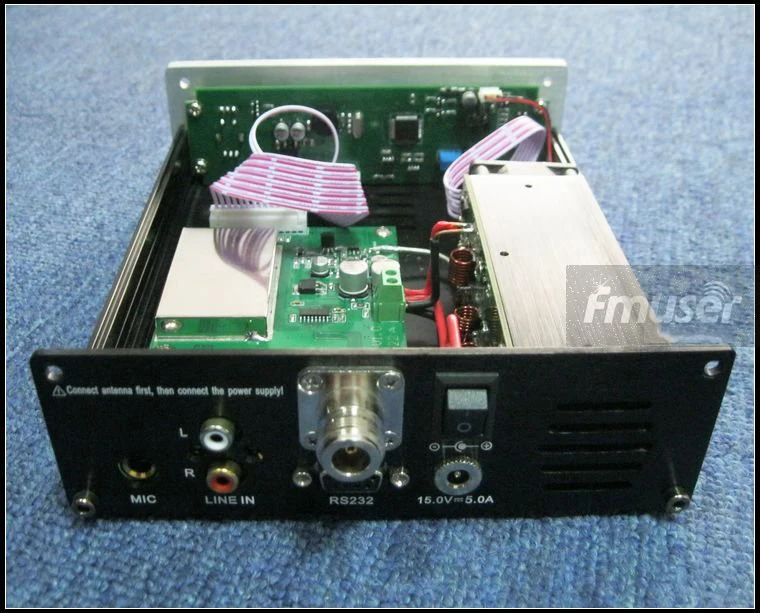 Fmuser FU 25A 25 Вт FM передатчик и автомобильная антенна CA200 для радио беспроводной