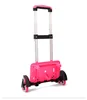 Children 2/6 Wheels Expandable Rod Aluminum alloy Pull Rod Bracket Roll Cart Kid Trolley For Backpack And School Bag Luggage bag ► Photo 3/5