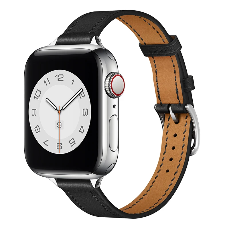 Bracelet pour Apple Watch femme en cuir véritable