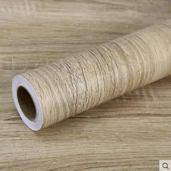 

PVC Wood grain stickers wardrobe cabinet table furniture renovation stickers wallpaper self-adhesive waterproof stickers