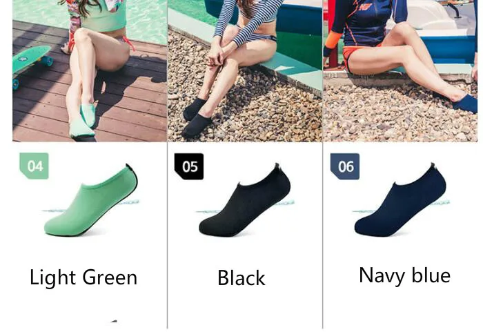 Легкая пляжная обувь Aqua быстросохнущие нескользящие носки для дайвинга обувь для серфинга для бассейна плавники обувь для водных видов спорта