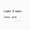 pink 5 layer