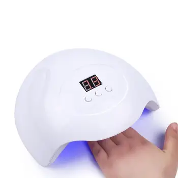 

24W/48W LED UV Nail Lamp Intelligent Infrared Induction Professional Auto Sensor Polish Dryer U-Shape EU Plug Manicure Tool