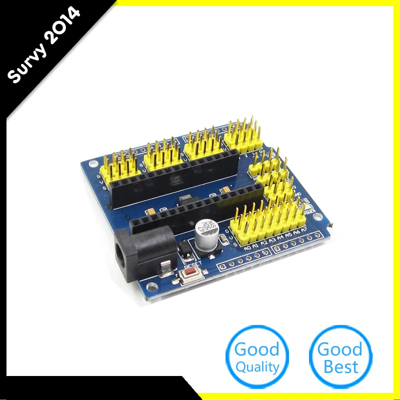 Nano V3.0 Прототип Щит I/O Плата расширения новый модуль для arduino|Интегральные схемы| |