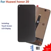 Original For Honor 20 YAL-L21 Touch Screen LCD Display Digitizer Assembly For Huawei Honor 20 LCD Display