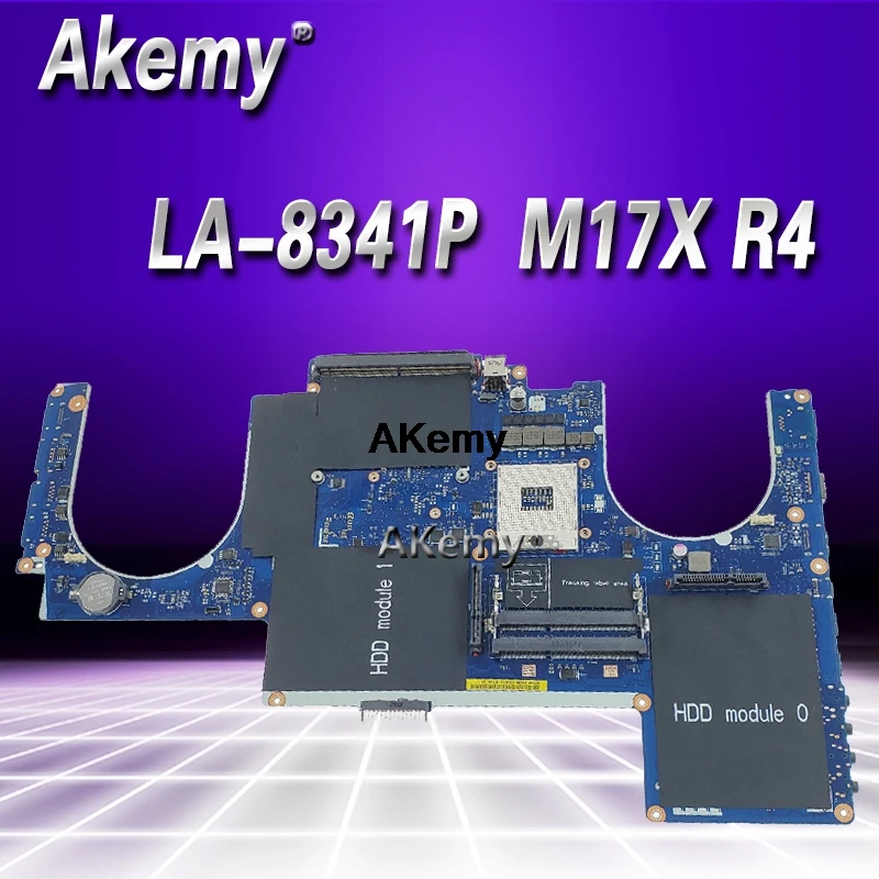 LA-8341P Laptop Moederbord Voor Dell Alienware M17X R4 Originele Moederbord 100% Test LA-8341P Laptop Moederbord Voor Dell Alienware M17X R4 Originele Moederbord 100% Test