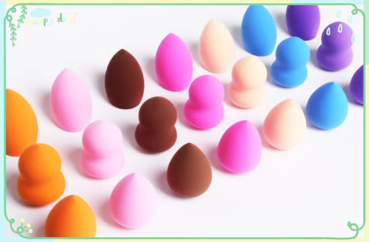 1 Uds polvo esponja de maquillaje esponja de cosmética esponja para base para maquillaje herramientas y accesorios косметика спонж для макияжа