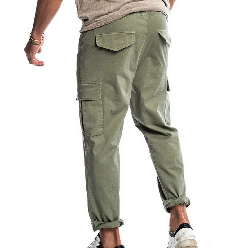 Тактические Брюки армейские мужские камуфляжные Jogger мужские брюки повседневные хлопковые брюки с карманом, на змейке Военный стиль pantalon homme