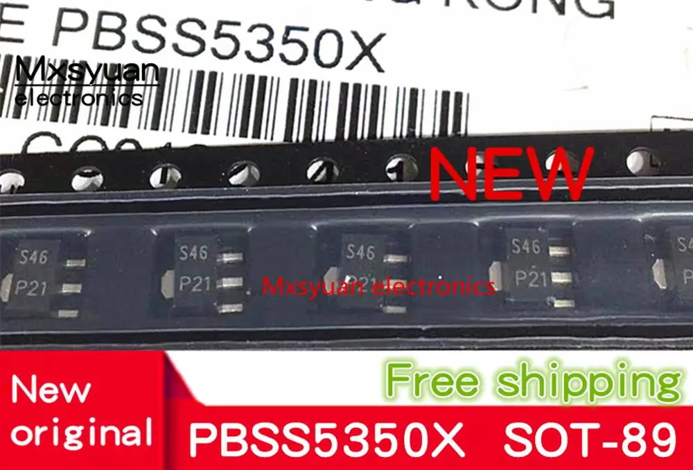 50 шт./лот PBSS5350X S46 SOT-89 PBSS5350Z PB5350 SOT223 PBSS5350T ZDW SOT23 новый оригинал в наличии | Бытовая