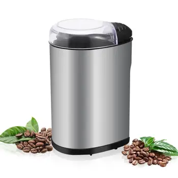 

220W Multifunctional Electric Coffee Grinder Low Noise For Burr Spices, Coffee Bean, Nuts, Herbs, Grains And More
