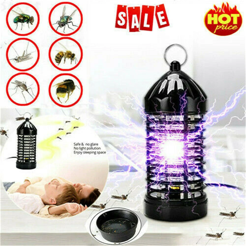 110V 220V Portable Electric LED Mosquito Insect Killer Lamp Fly Bug Repellent Anti UV Night Light EU US Plug | Дом и сад