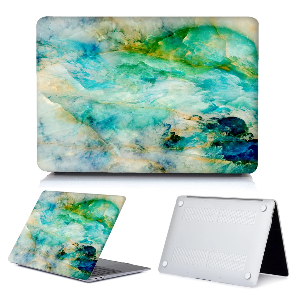 Мраморный чехол для ноутбука APPle MacBook A1932 Pro Air retina 11 12 13 15 для Mac Book 15,4 13,3 Touch Bar A2159+ крышка клавиатуры - Цвет: 26