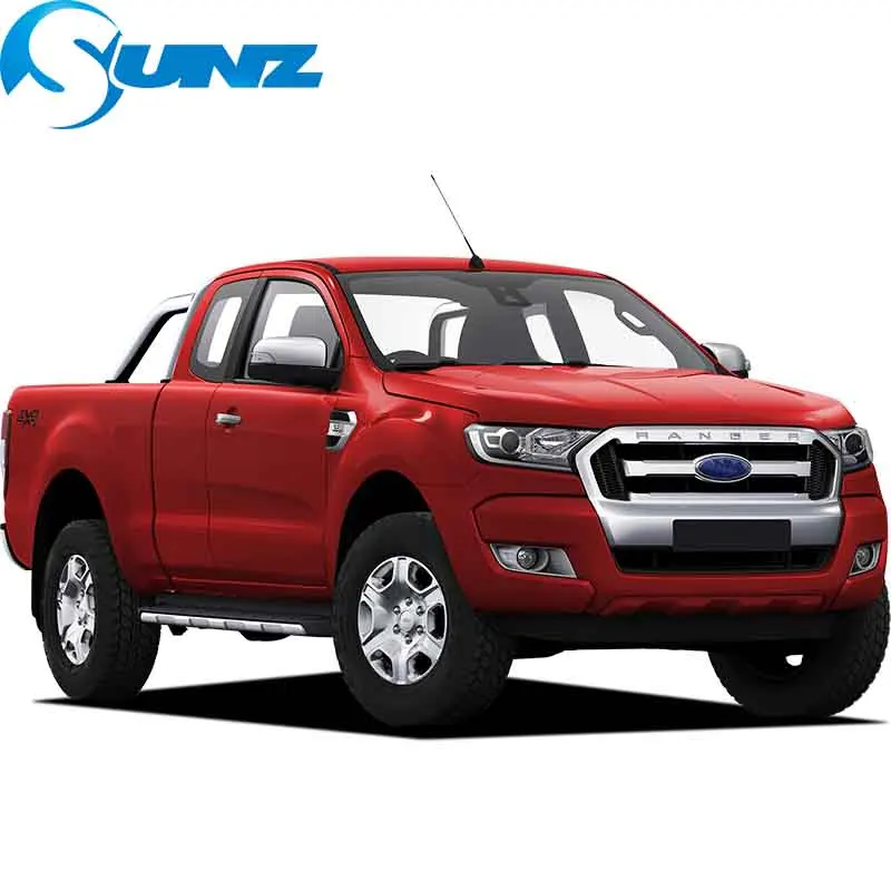 Дефлекторы бокового окна для Ford Ranger T6 T7 T8 Wildtrak 2012- Расширенная кабина солнцезащитный козырек навесы укрытия SUNZ