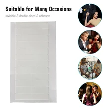 6x10 см клейкая лента для париков сильная клейкая лента для наращивания волос Двусторонняя Водонепроницаемая невидимая лента для наращивания волос