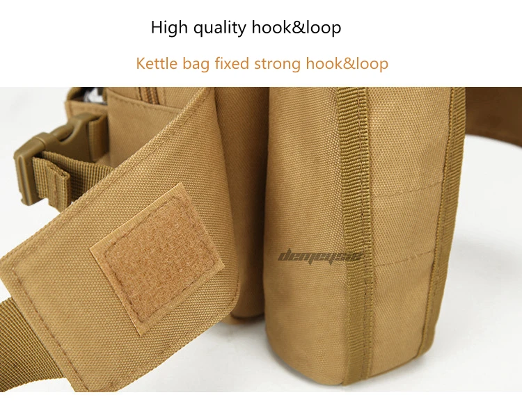 Tactical Hutning поясная сумка прочная Molle походная Беговая сумка со съемным чайником камуфляжная Сумка для кемпинга альпинизма поясная сумка