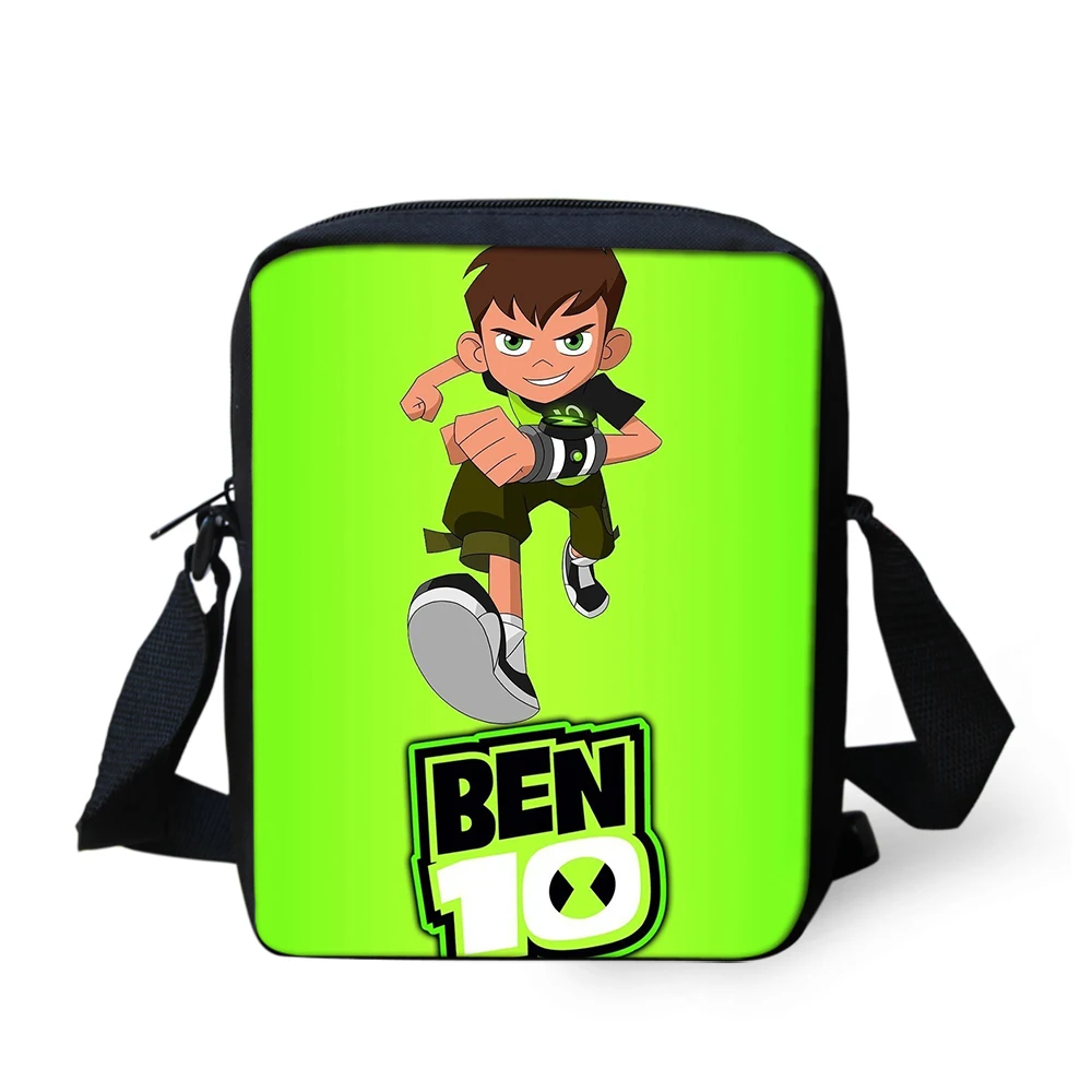 Ben 10 маленькая сумка-мессенджер с принтом для мальчика-подростка, мини-сумка на плечо Ben Tennyson, детская повседневная сумка кросс-боди, сумки на лямках - Цвет: CDGX2113E