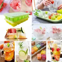 2 шт 15-полостей квадратная силиконовая форма для льда лоток для печенья Форма для самостоятельного изготовления торта кухонные принадлежности, приспособления для