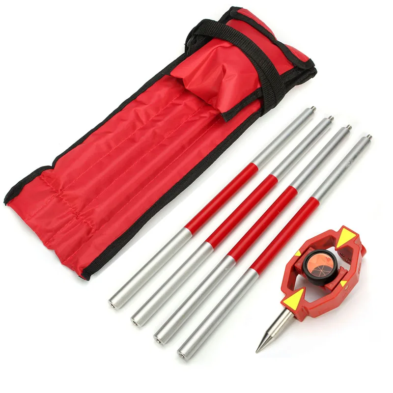 

Portable Mini Prism Micro Prism 17.5mm With 4 Poles For Leica Total Station