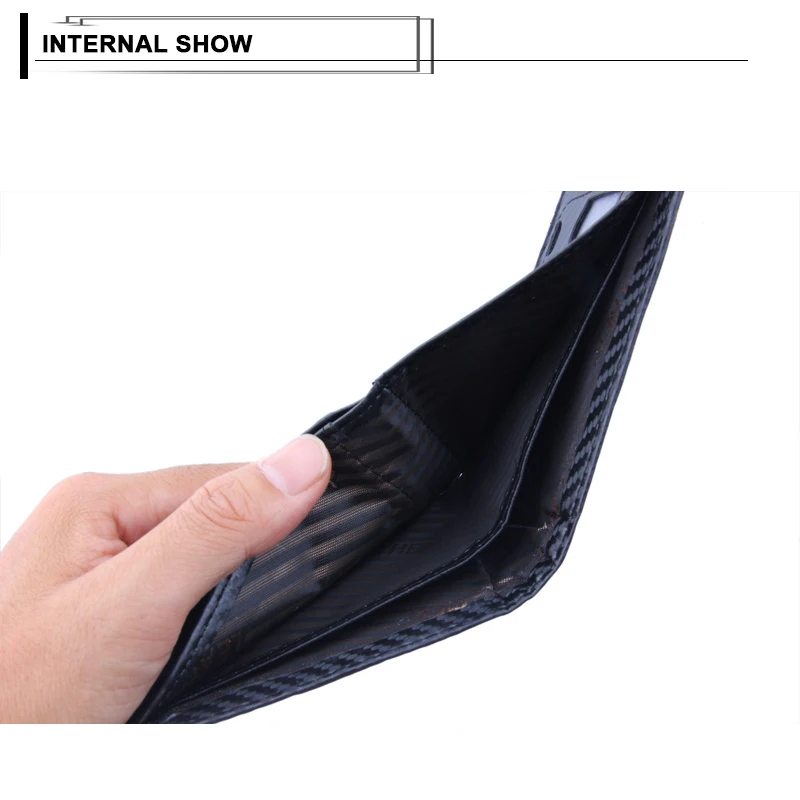 Fashion Men Wallet PU Leather Clutch Bag Thin Slim Bifold Billfold Multi-card Position Credit Card Holder Portable Male Purse