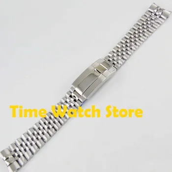 

New arrive 20mm width Jubilee style watch band parts bracelet strap 316L stainless steel fit 40mm men's watch