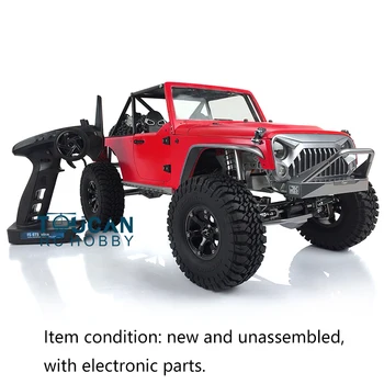

Capo 1/8 RC Racing JKMAX Metal Chassis Crawler KIT-E Model ESC Motor Car Paint THZH0167