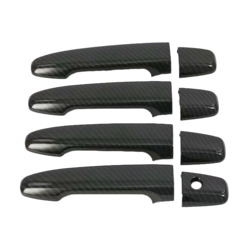 4Pcs Door Handle Cover Decorative Sticker for Mitsubishi Outlander 2013 2014 2015 2016 2017 | Автомобили и мотоциклы