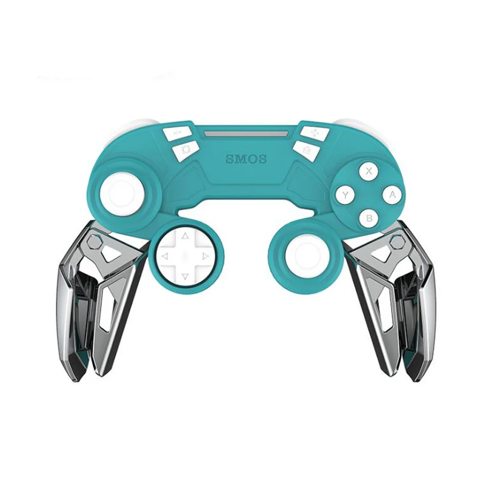 Беспроводной джойстик для nintendo Switch Pro с Bluetooth и NFC для пульта дистанционного управления - Цвет: SMOS-CS1-BL