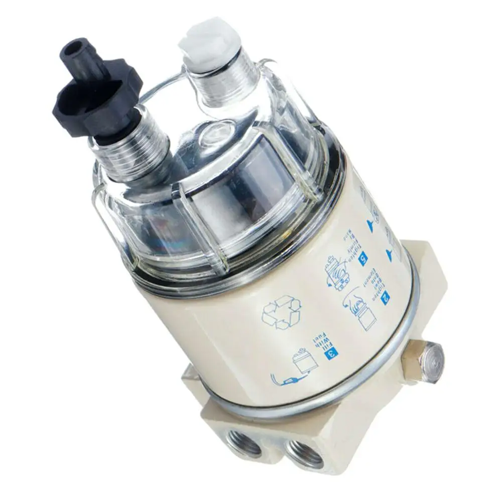 

R12T Boat Marine Spin-on Fuel Filter Water Separator Lawn Mower Diesel Engine