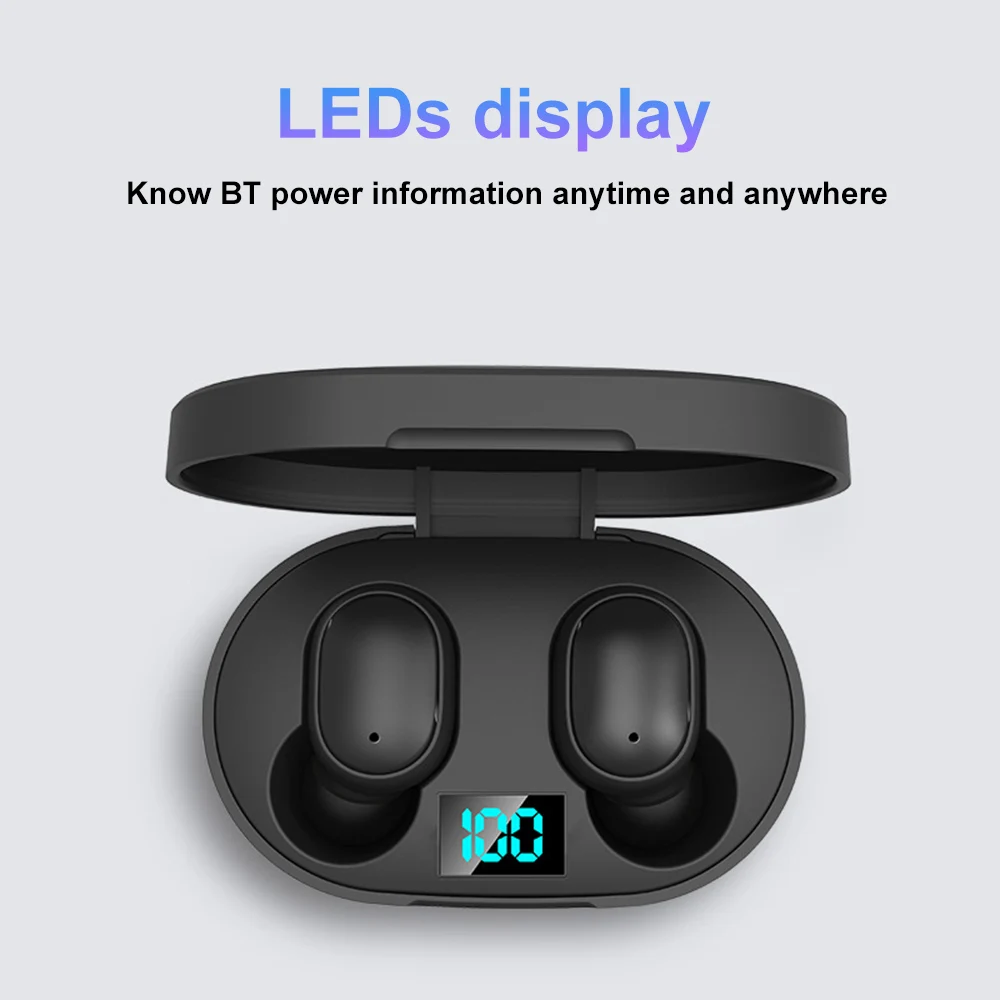 Новейшие TWS Wrieless наушники E6S Интеллектуальные Bluetooth наушники стерео спортивные наушники с микрофоном для iPhone смартфон Huawei