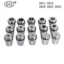 Pince à ressort 0.003 ER, support CNC Standard, 1 pièce, ER11 ER16 ER20 ER25 ER32 fentes Machine à graver, fraiseuse, outil de maintien de travail