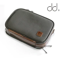 DD ddHiFi C 2020 Brown Customized HiFi Carrying Case for Audiophiles Storage Bag for DAP DAC and Headphone Protective Case