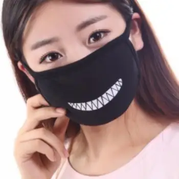 

Breathable Black Face Mask Mouth Mask Hiking Exercises Sports Outdoor Fashion Polyester Cotton Protection Supplies Mask