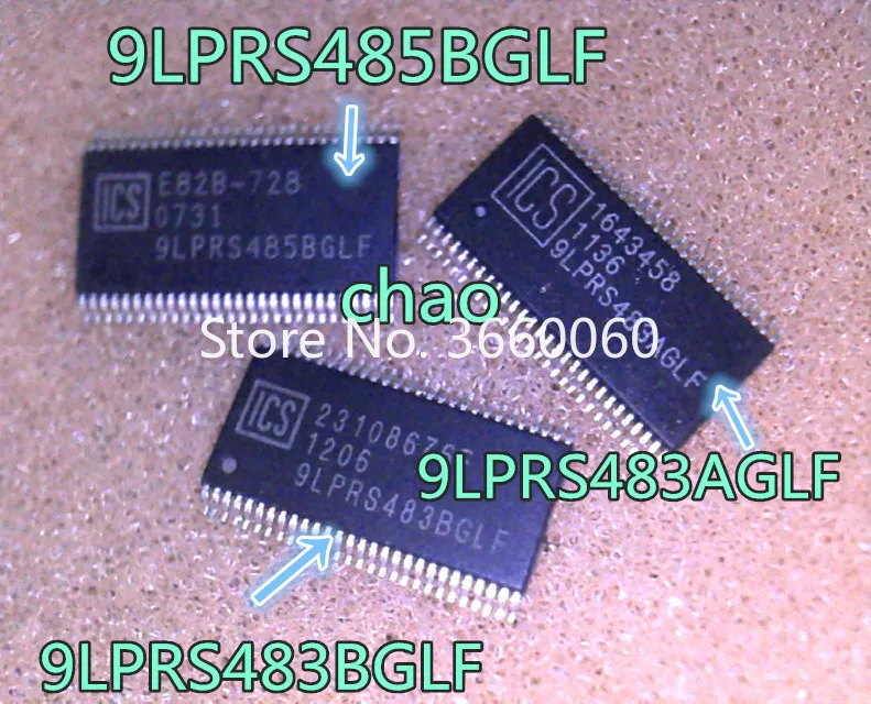 5 шт./лот ICS9LPRS483BGLF 9LPRS485BGLF 9LPRS483AGLF