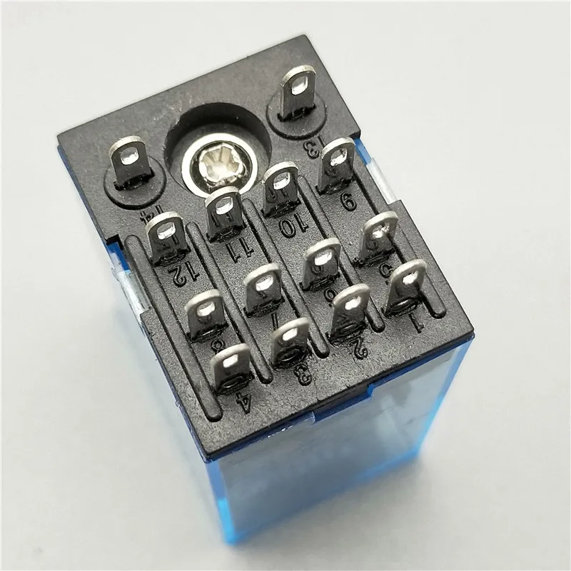 MY4NJ катушки DC12V DC24V AC110V AC220V HH54P 5A 220V Миниатюрный электромагнитный реле общего назначения