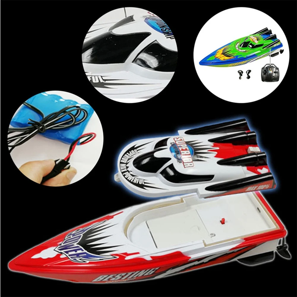 20km/h High Speed RC Boat Radio Controlled Brushed Motor Remote Control Boat Toys Suitable for Lake and Pools No Battery 20km/h High Speed RC Boat Radio Controlled Brushed Motor Remote Control Boat Toys Suitable for Lake and Pools No Battery