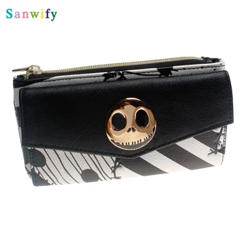 

Nightmare Before Christmas Women Wallets Female Coins Purse Card Holder
