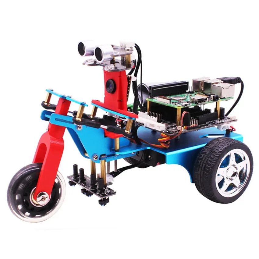 Смарт робот Yahboom trikebot RC трицикл с Wi Fi камерой Raspberry Pi 4B/3B + набор игрушечный