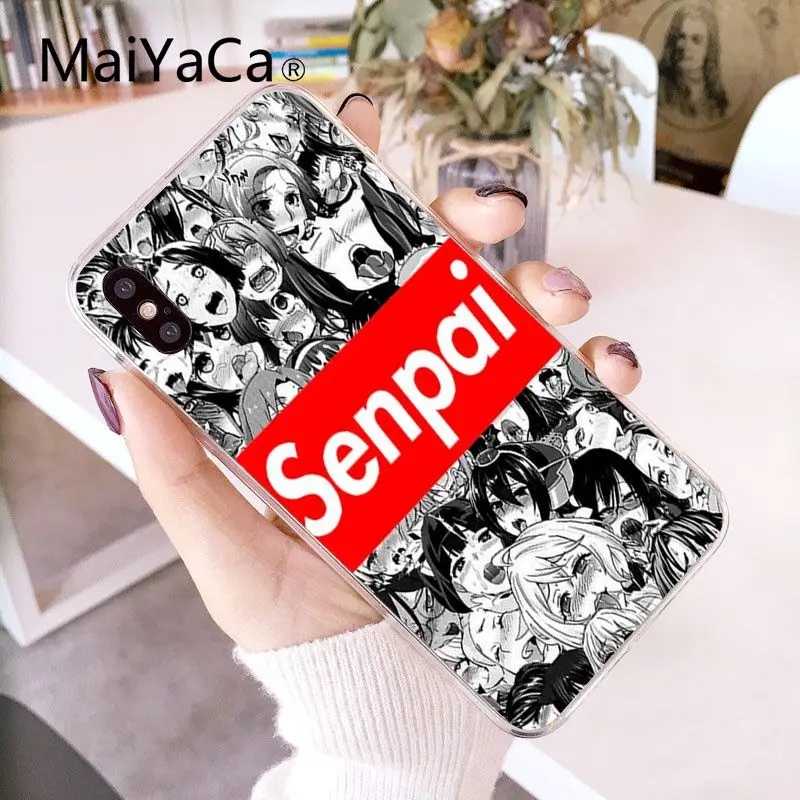 9 MaiYaCa Sugoi Senpai аниме waifu Топ детальный популярный чехол для телефона iPhone 8 7 6 6S Plus X XS max 10 5 5S SE XR Coque Shell - Цвет: 9