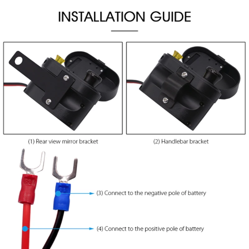 12V универсальная ручка скутера мотоцикла USB зарядное устройство водонепроницаемый светодиодный индикатор прикуривателя разъем аксессуары для двигателя