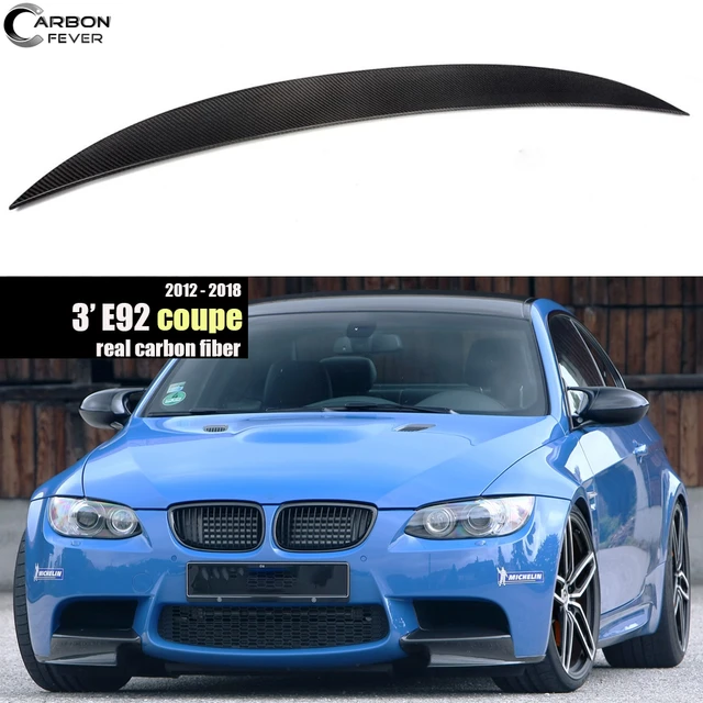 PSM Style For BMW E92 Spoiler 3 Series 2 Door E92 M3 & E92 Coupe 2006-2012  ABS Rear Spoiler Lip Wings Trunk Tail Car Styling - AliExpress