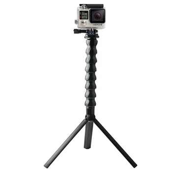 

Durable Hose Fixation Bendable Freely Arm Support Flexible Selfie Stick Camera Holder Tripod Base Snake Shape For GoPro Hero 3 4