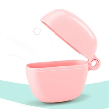 Baby Pacifier Nipple Box Shield Case Infant Dustproof Pacifier Storage Box Pacifier Holder Cradle Case Infant Accessories