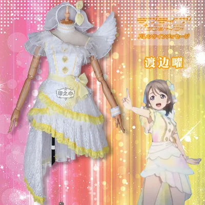 Аниме Lovelive Солнечный свет! Aqours всех членов таками тика Рико Рождество Gekijouban следующий сверкающий костюм для косплея «лолита» униформа - Цвет: as pic