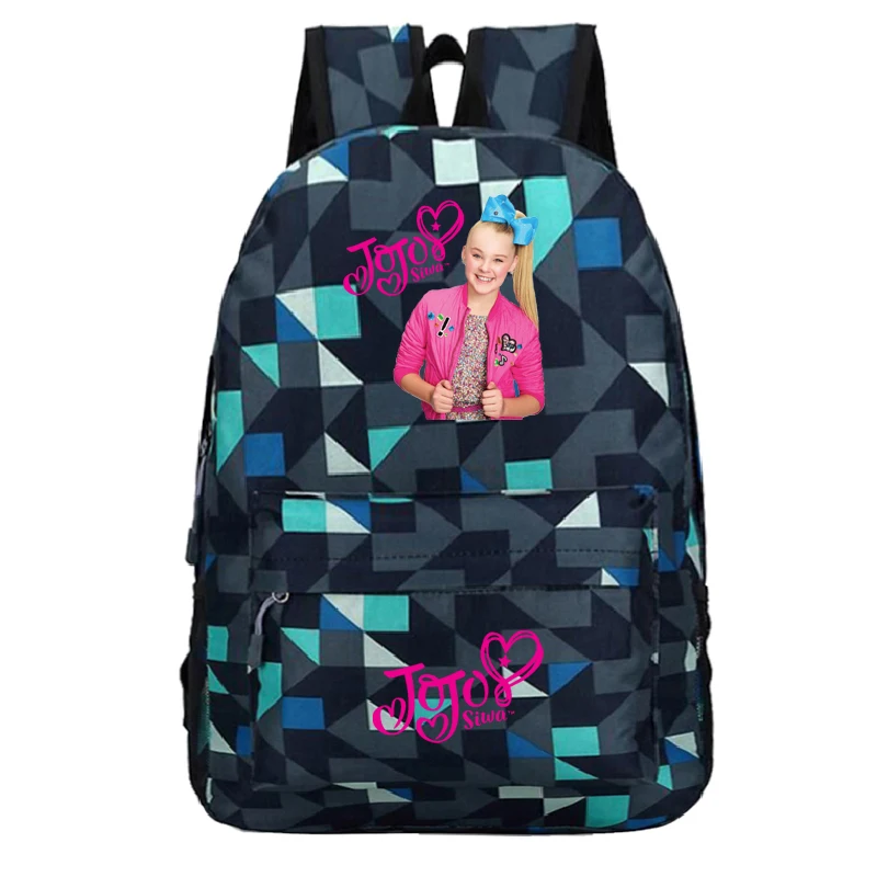 12 Для девочек Jojo siwa рюкзаки школьные сумки ранец для девочек детская ортопедическая сумка mochila школьная книга Сумка - Цвет: 12