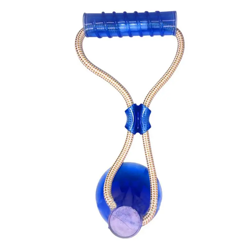 Жевательная игрушка собака интерактивный молярный самоиграющийся резиновый мяч с присоской для чистки зубов инструменты для чистки зубов собаки