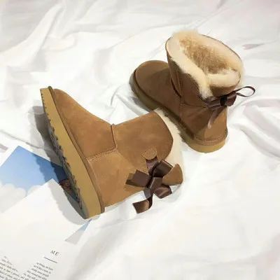 Ботинки для маленьких девочек; зимняя обувь; Детские теплые ботильоны; детские зимние ботинки с мехом енота