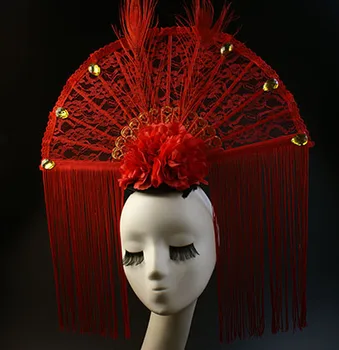 

Chinese cheongsam catwalk lingerie catwalk shows T stage tire shortening see colour makeup modelling fan hair restoring ancien