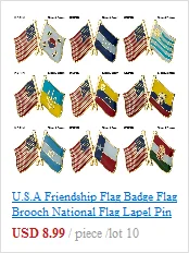 Netherlands and Turkey Friendship Badge Metal Lapel Pins for Clothes Badge on Backpack Brooch Jewelry 10pcs XY0344